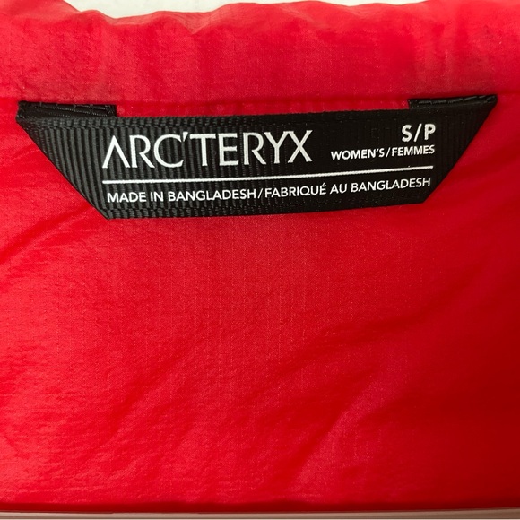 Arc'teryx Women's Atom LT Hoody In Orange-Red Size Small Very New - Picture 8 of 13